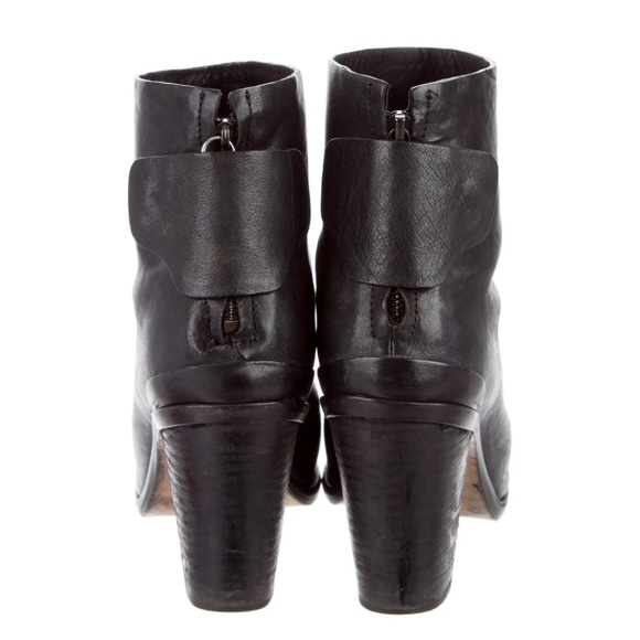 Rag & Bone Leather Ankle Boots - Picture 7 of 9